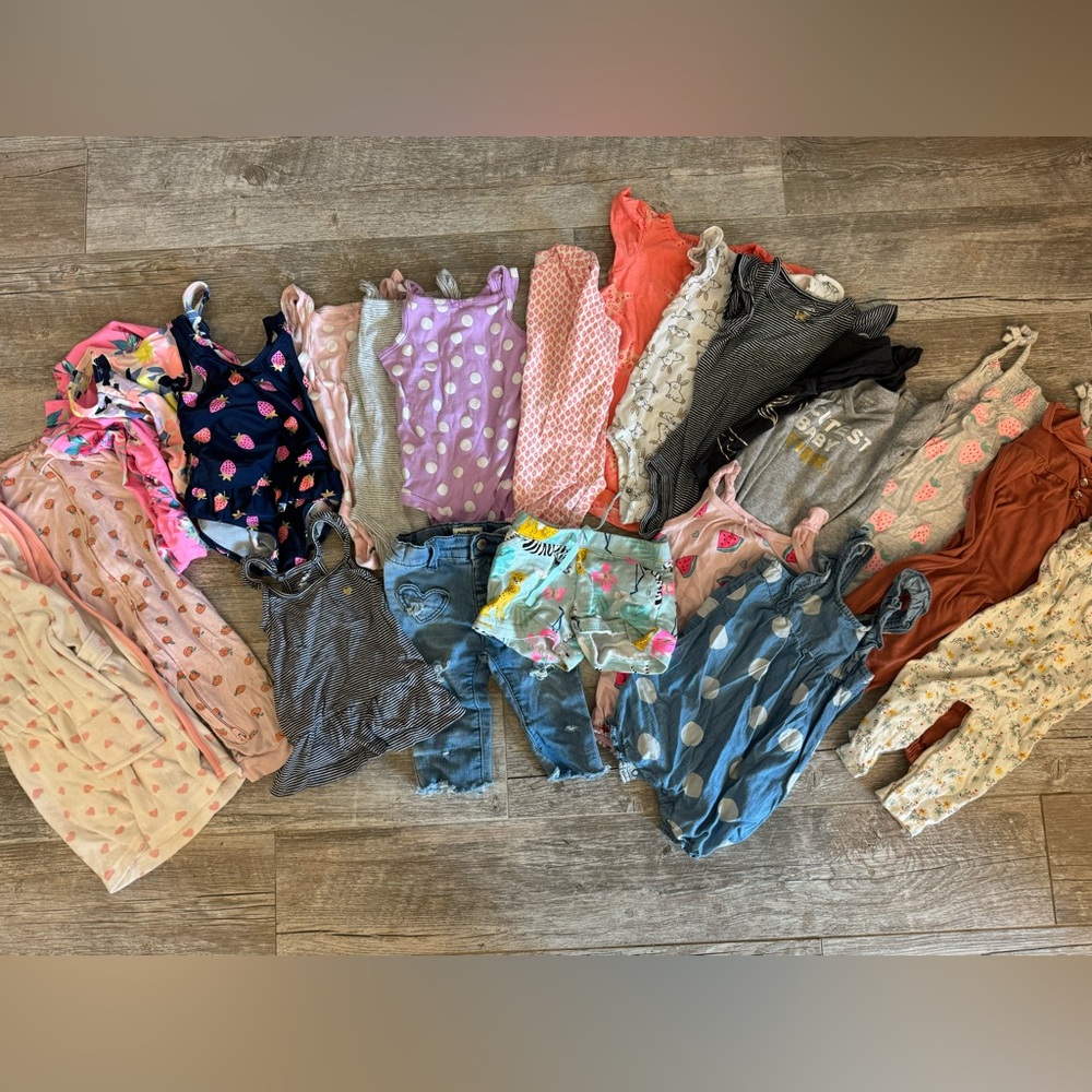 Baby Girl 9 Months Clothes Bundle - 20+ Pieces (List in Description)